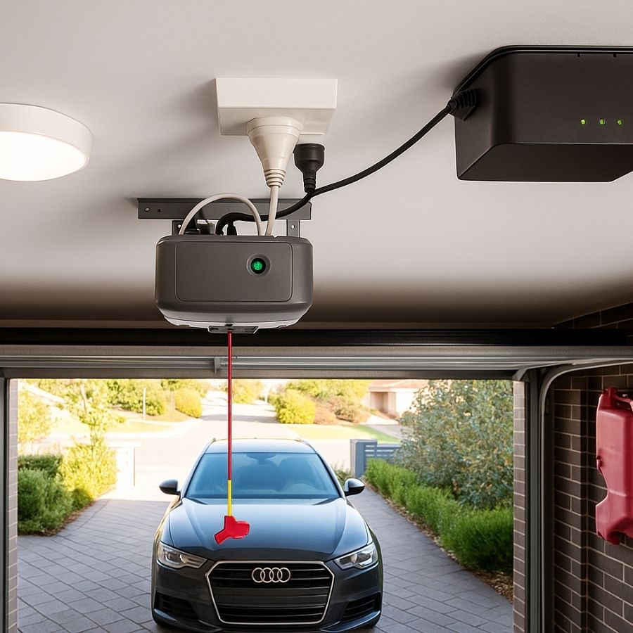 backup battery garage door